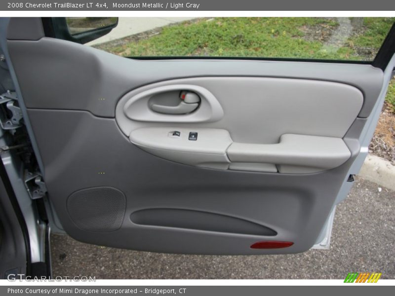 Moondust Metallic / Light Gray 2008 Chevrolet TrailBlazer LT 4x4