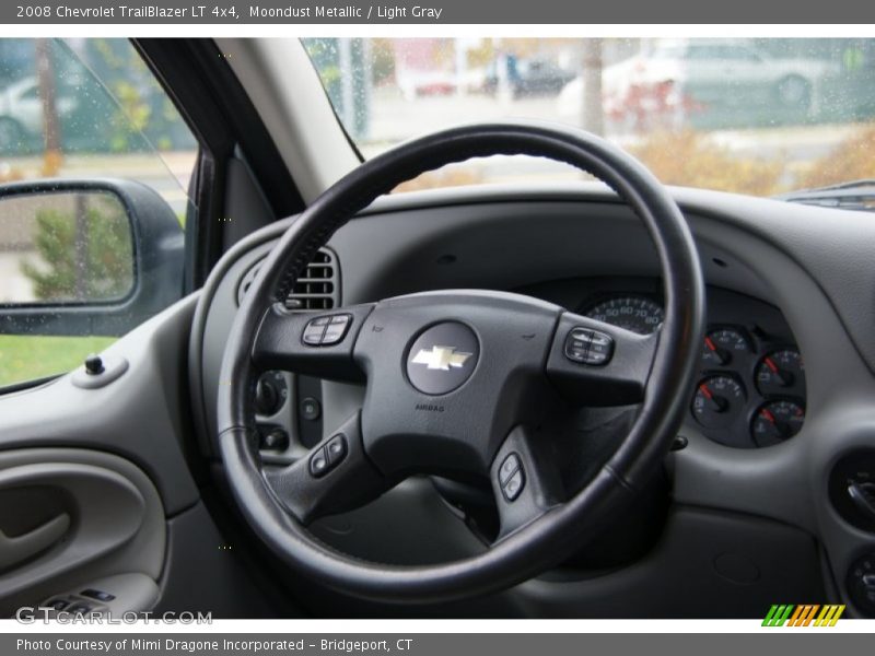 Moondust Metallic / Light Gray 2008 Chevrolet TrailBlazer LT 4x4