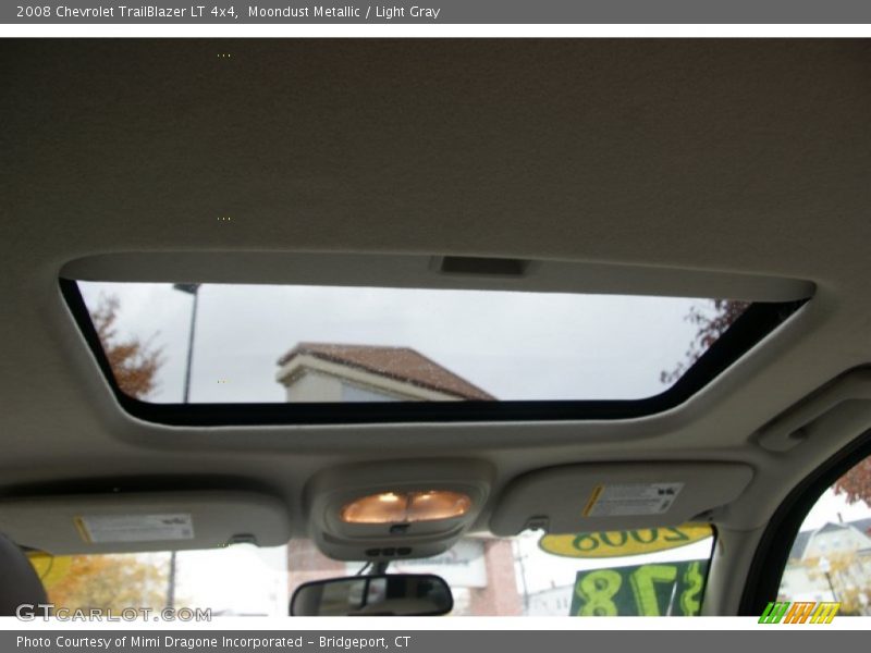 Moondust Metallic / Light Gray 2008 Chevrolet TrailBlazer LT 4x4