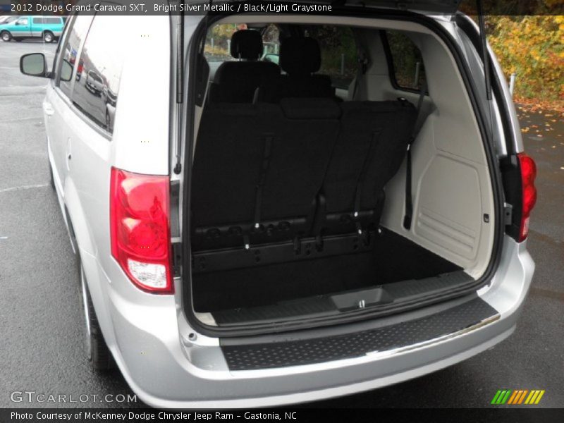 Bright Silver Metallic / Black/Light Graystone 2012 Dodge Grand Caravan SXT