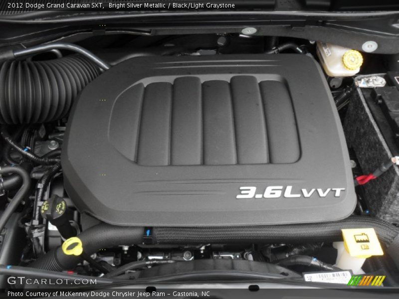  2012 Grand Caravan SXT Engine - 3.6 Liter DOHC 24-Valve VVT Pentastar V6