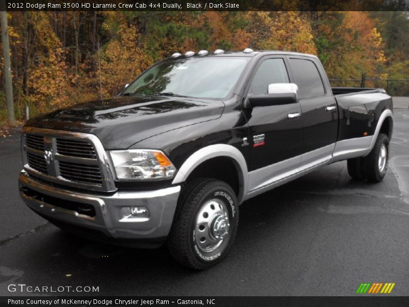  2012 Ram 3500 HD Laramie Crew Cab 4x4 Dually Black
