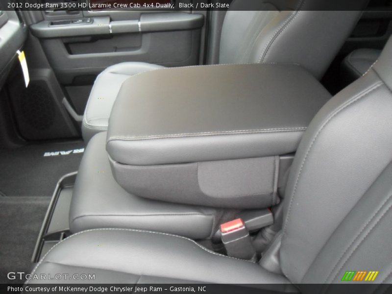 Black / Dark Slate 2012 Dodge Ram 3500 HD Laramie Crew Cab 4x4 Dually