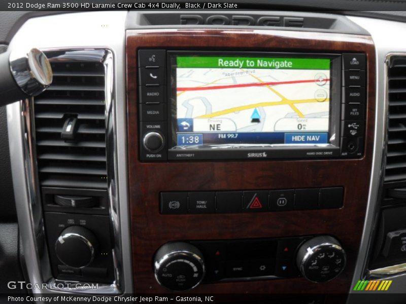 Black / Dark Slate 2012 Dodge Ram 3500 HD Laramie Crew Cab 4x4 Dually
