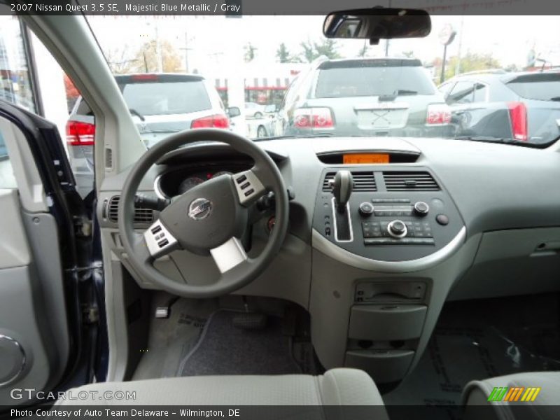 Majestic Blue Metallic / Gray 2007 Nissan Quest 3.5 SE