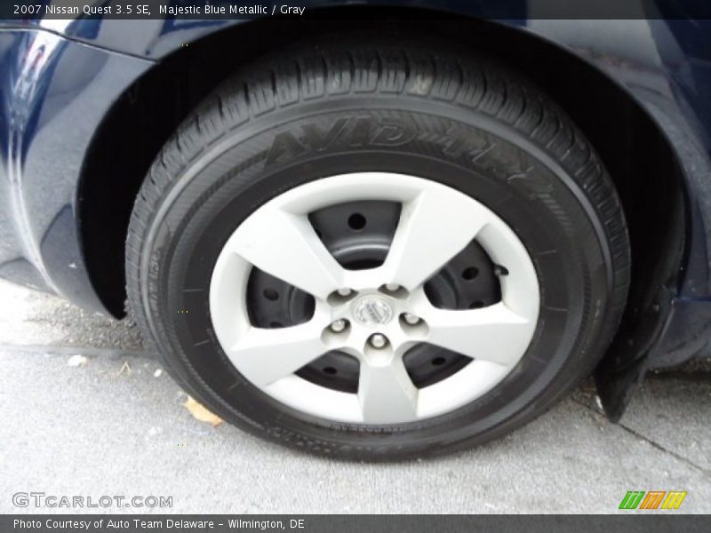 Majestic Blue Metallic / Gray 2007 Nissan Quest 3.5 SE