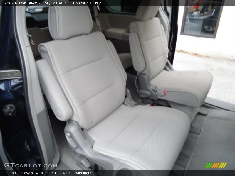 Majestic Blue Metallic / Gray 2007 Nissan Quest 3.5 SE