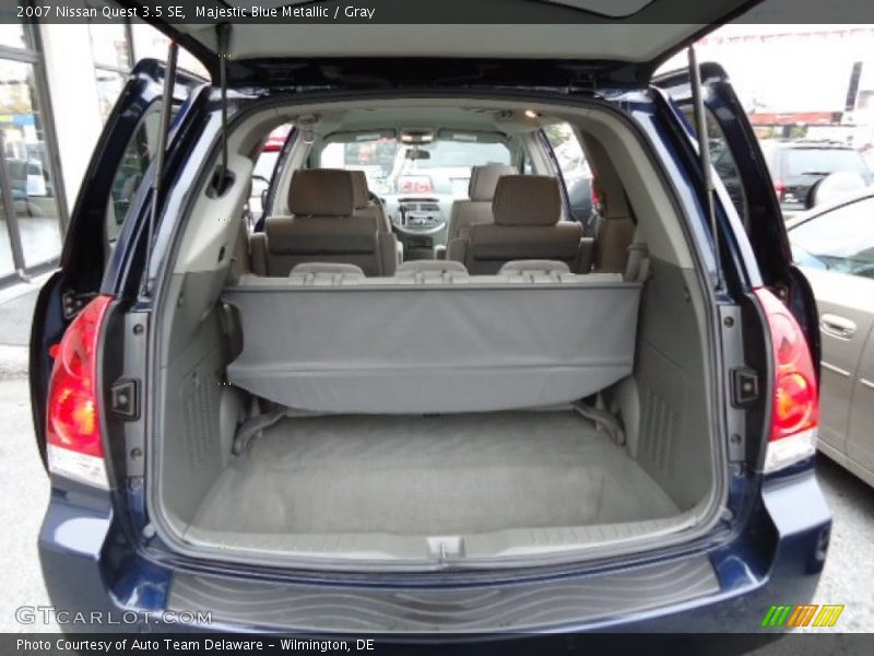 Majestic Blue Metallic / Gray 2007 Nissan Quest 3.5 SE