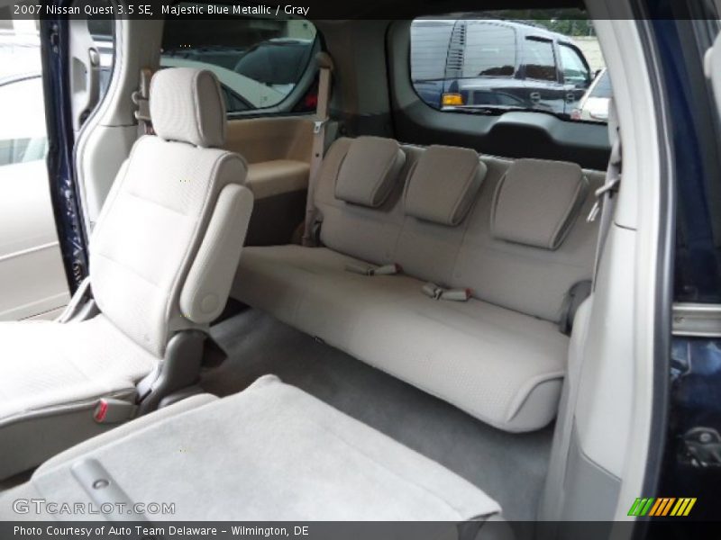 Majestic Blue Metallic / Gray 2007 Nissan Quest 3.5 SE