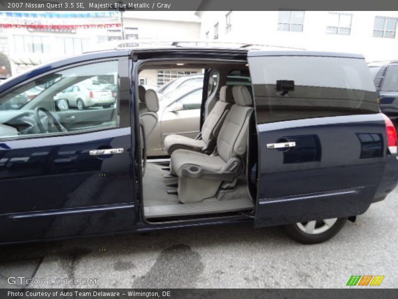 Majestic Blue Metallic / Gray 2007 Nissan Quest 3.5 SE