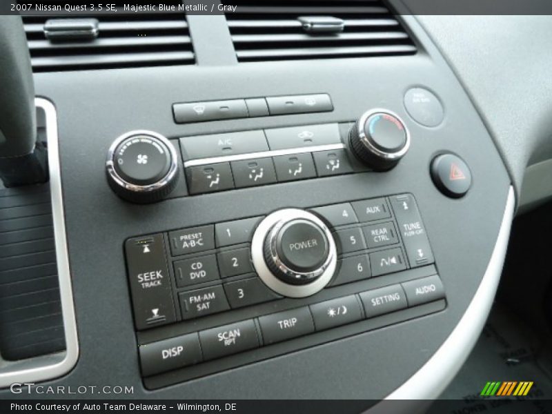 Majestic Blue Metallic / Gray 2007 Nissan Quest 3.5 SE