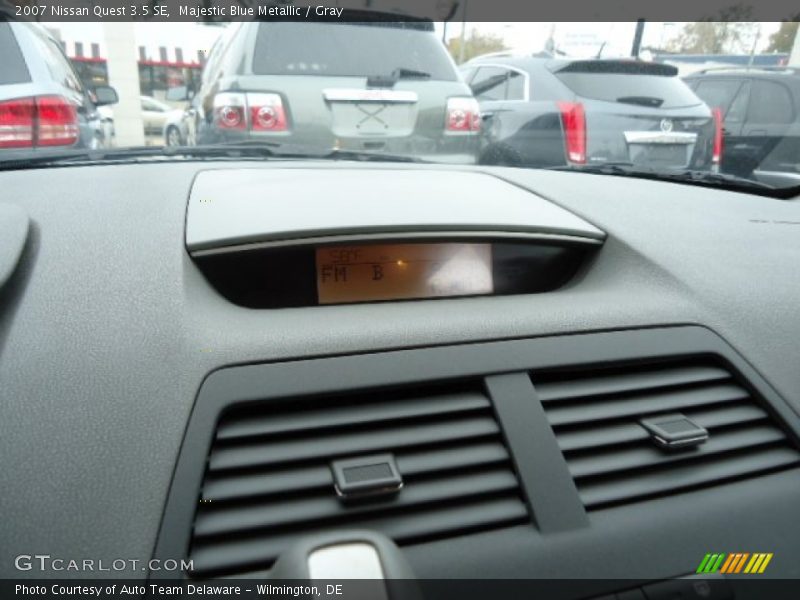 Majestic Blue Metallic / Gray 2007 Nissan Quest 3.5 SE