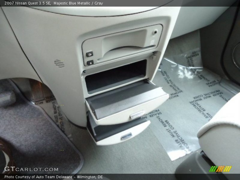 Majestic Blue Metallic / Gray 2007 Nissan Quest 3.5 SE
