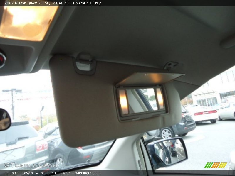 Majestic Blue Metallic / Gray 2007 Nissan Quest 3.5 SE