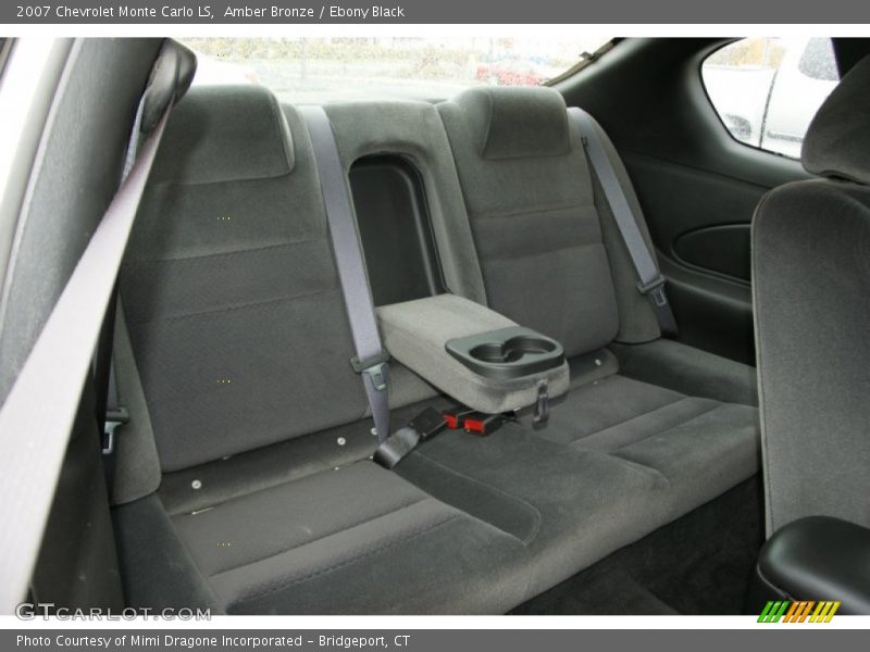 Amber Bronze / Ebony Black 2007 Chevrolet Monte Carlo LS