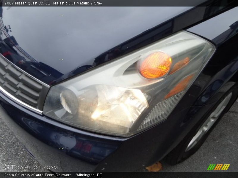 Majestic Blue Metallic / Gray 2007 Nissan Quest 3.5 SE