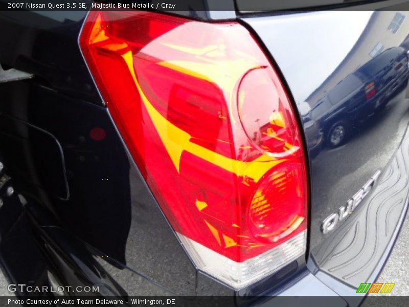 Majestic Blue Metallic / Gray 2007 Nissan Quest 3.5 SE