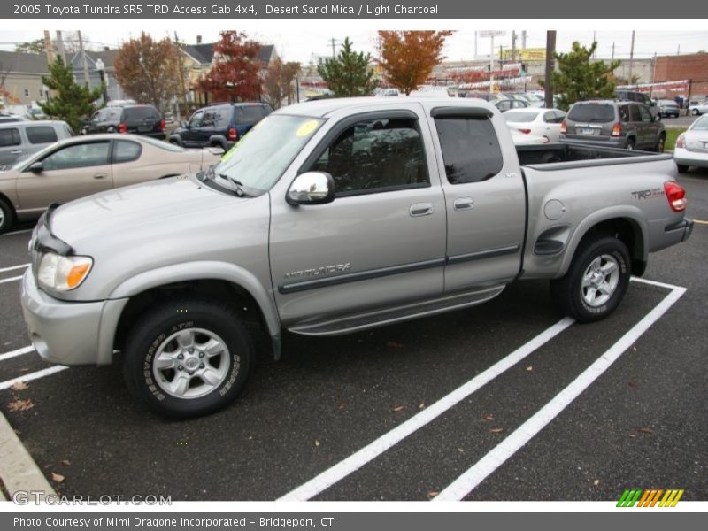 Desert Sand Mica / Light Charcoal 2005 Toyota Tundra SR5 TRD Access Cab 4x4