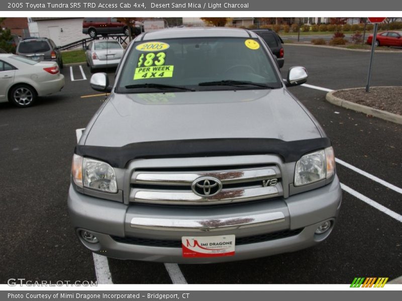 Desert Sand Mica / Light Charcoal 2005 Toyota Tundra SR5 TRD Access Cab 4x4