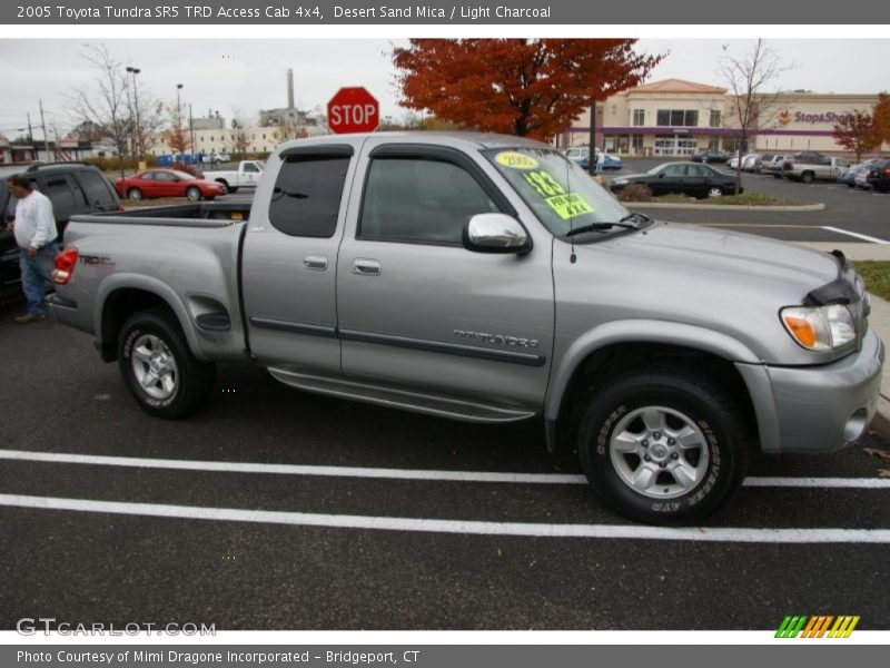 Desert Sand Mica / Light Charcoal 2005 Toyota Tundra SR5 TRD Access Cab 4x4