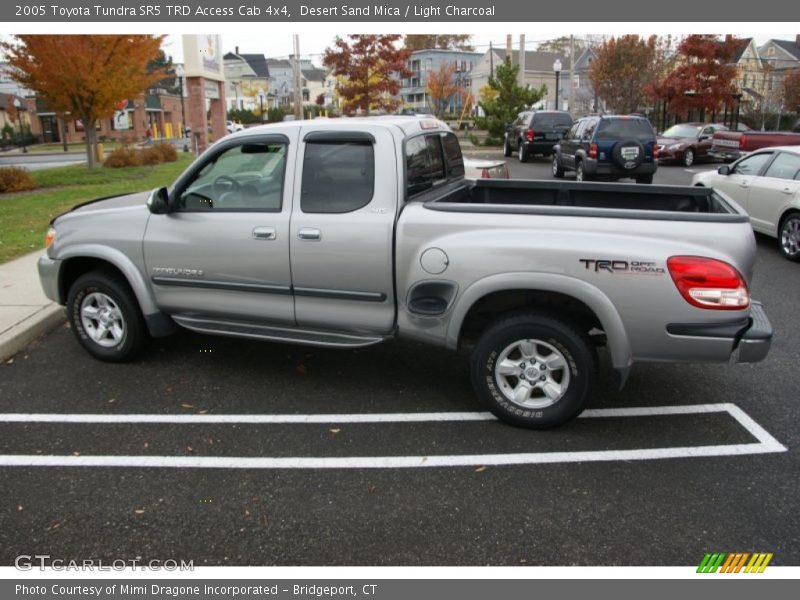 Desert Sand Mica / Light Charcoal 2005 Toyota Tundra SR5 TRD Access Cab 4x4