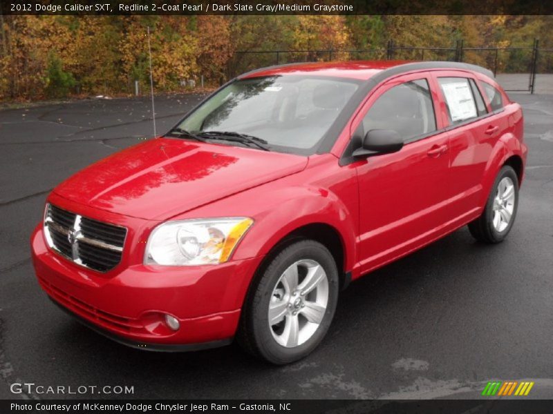 Redline 2-Coat Pearl / Dark Slate Gray/Medium Graystone 2012 Dodge Caliber SXT