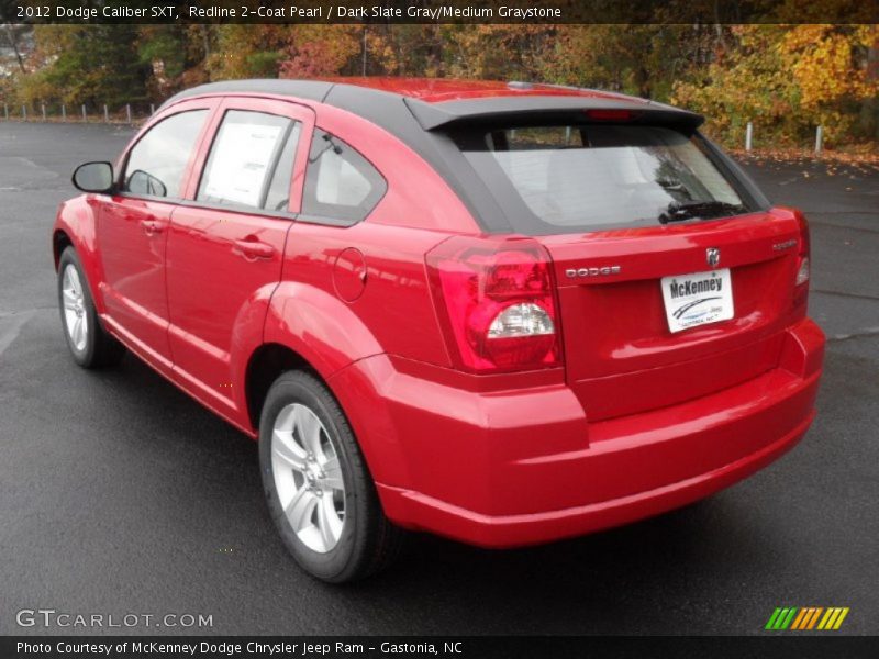 Redline 2-Coat Pearl / Dark Slate Gray/Medium Graystone 2012 Dodge Caliber SXT