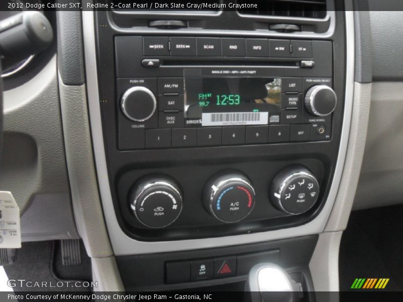 Redline 2-Coat Pearl / Dark Slate Gray/Medium Graystone 2012 Dodge Caliber SXT