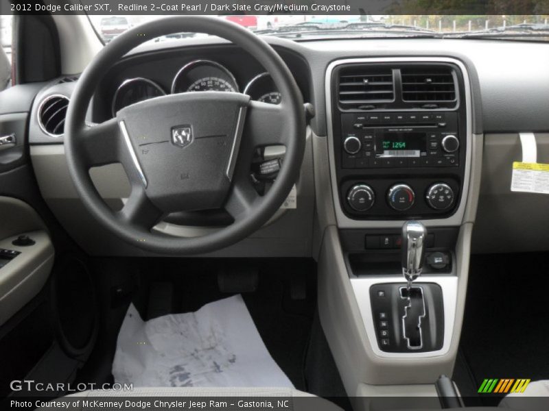 Redline 2-Coat Pearl / Dark Slate Gray/Medium Graystone 2012 Dodge Caliber SXT