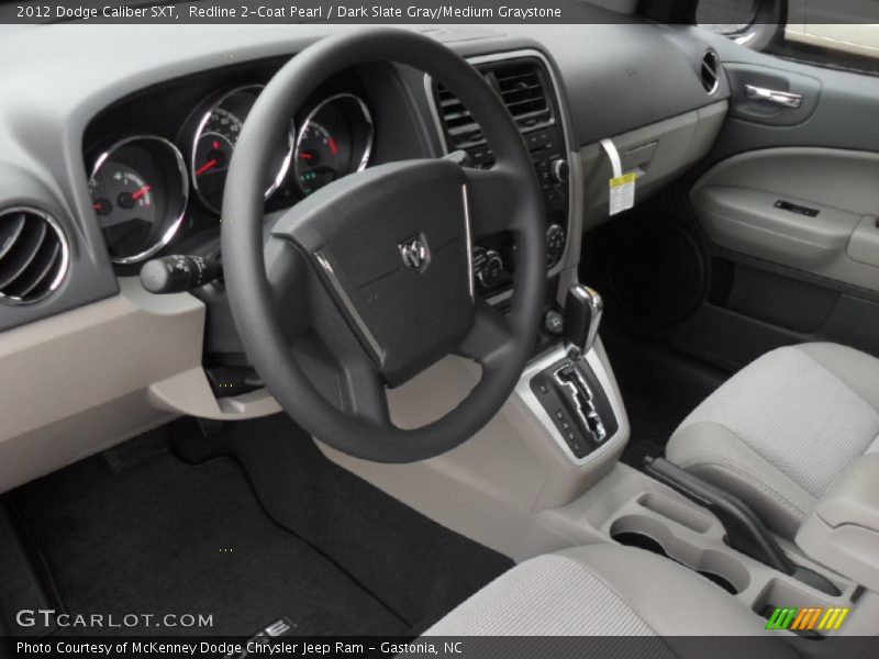 Redline 2-Coat Pearl / Dark Slate Gray/Medium Graystone 2012 Dodge Caliber SXT