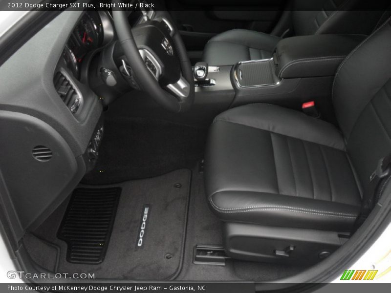  2012 Charger SXT Plus Black Interior
