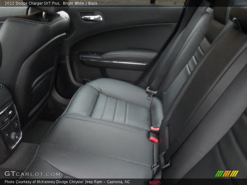 Bright White / Black 2012 Dodge Charger SXT Plus