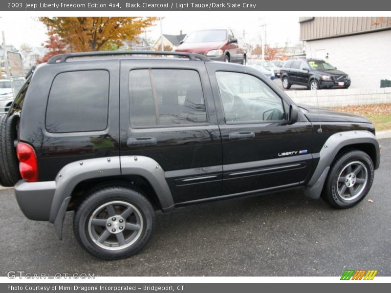 Black Clearcoat / Light Taupe/Dark Slate Gray 2003 Jeep Liberty Freedom Edition 4x4