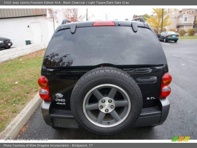 Black Clearcoat / Light Taupe/Dark Slate Gray 2003 Jeep Liberty Freedom Edition 4x4