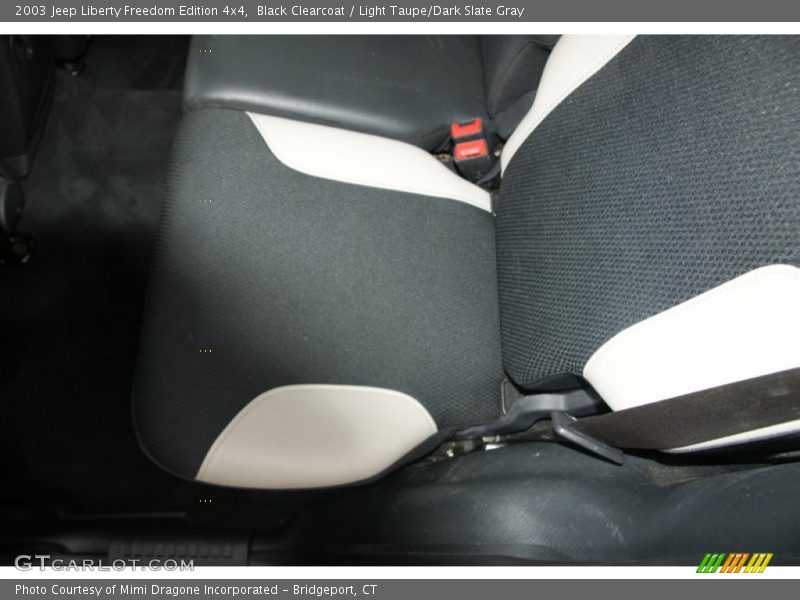 Black Clearcoat / Light Taupe/Dark Slate Gray 2003 Jeep Liberty Freedom Edition 4x4