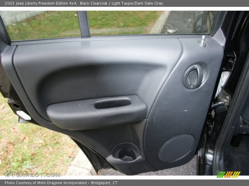 Black Clearcoat / Light Taupe/Dark Slate Gray 2003 Jeep Liberty Freedom Edition 4x4