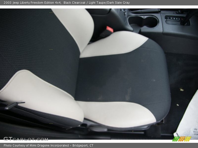 Black Clearcoat / Light Taupe/Dark Slate Gray 2003 Jeep Liberty Freedom Edition 4x4