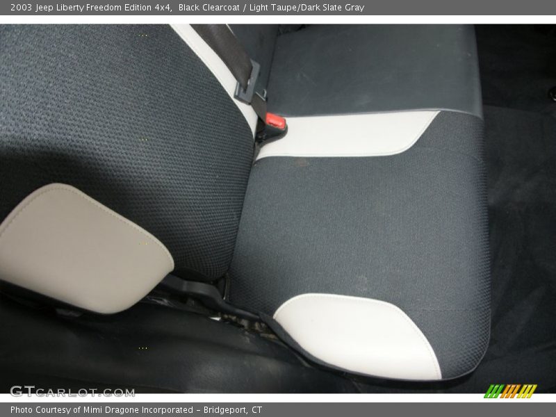 Black Clearcoat / Light Taupe/Dark Slate Gray 2003 Jeep Liberty Freedom Edition 4x4