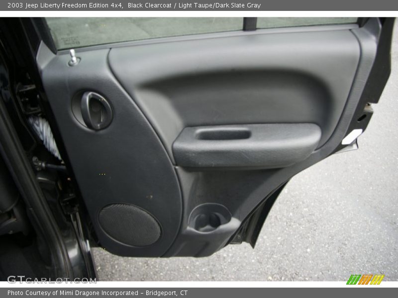 Black Clearcoat / Light Taupe/Dark Slate Gray 2003 Jeep Liberty Freedom Edition 4x4