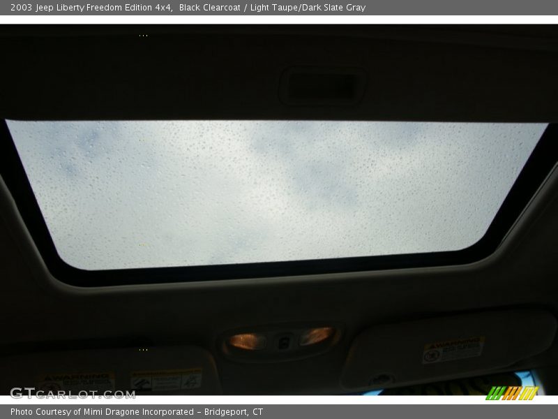 Black Clearcoat / Light Taupe/Dark Slate Gray 2003 Jeep Liberty Freedom Edition 4x4