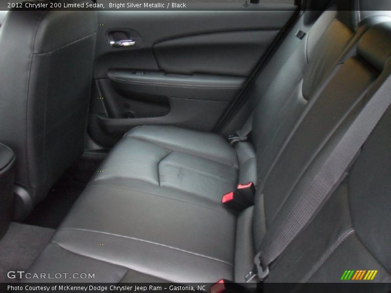 Bright Silver Metallic / Black 2012 Chrysler 200 Limited Sedan