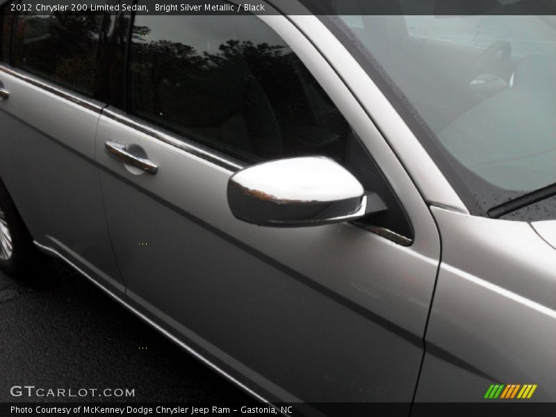 Bright Silver Metallic / Black 2012 Chrysler 200 Limited Sedan