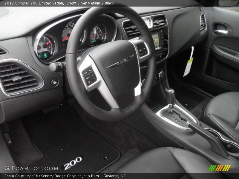Black Interior - 2012 200 Limited Sedan 