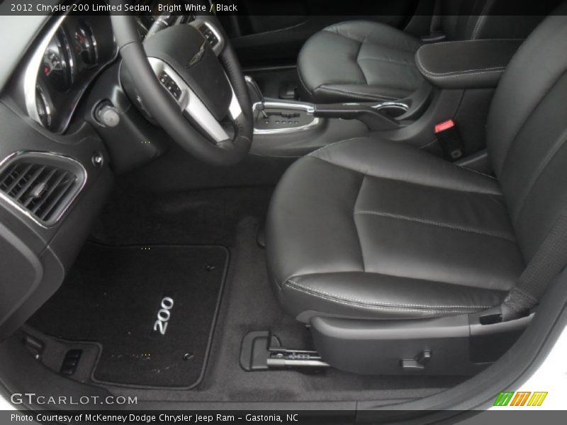  2012 200 Limited Sedan Black Interior