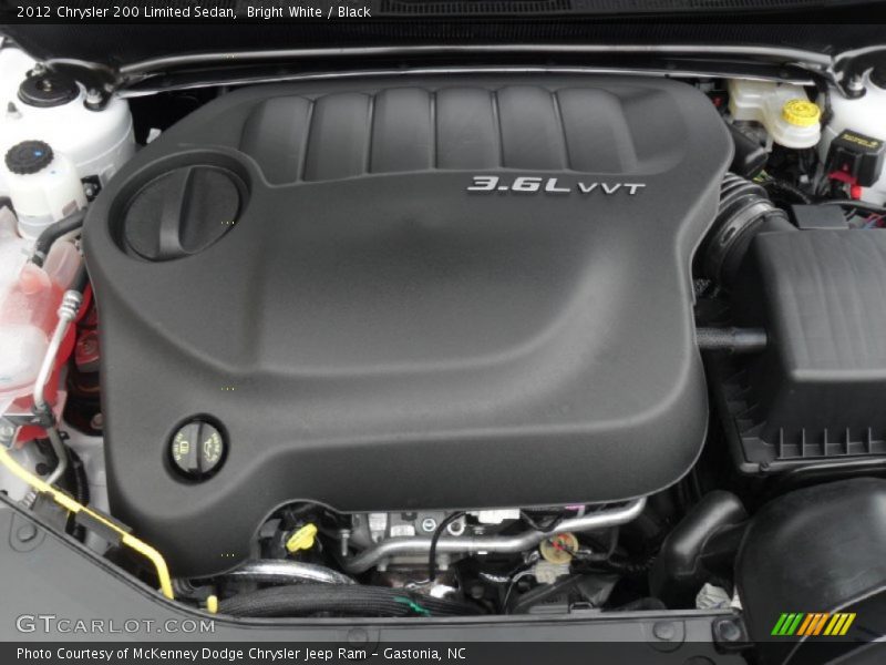  2012 200 Limited Sedan Engine - 3.6 Liter DOHC 24-Valve VVT Pentastar V6