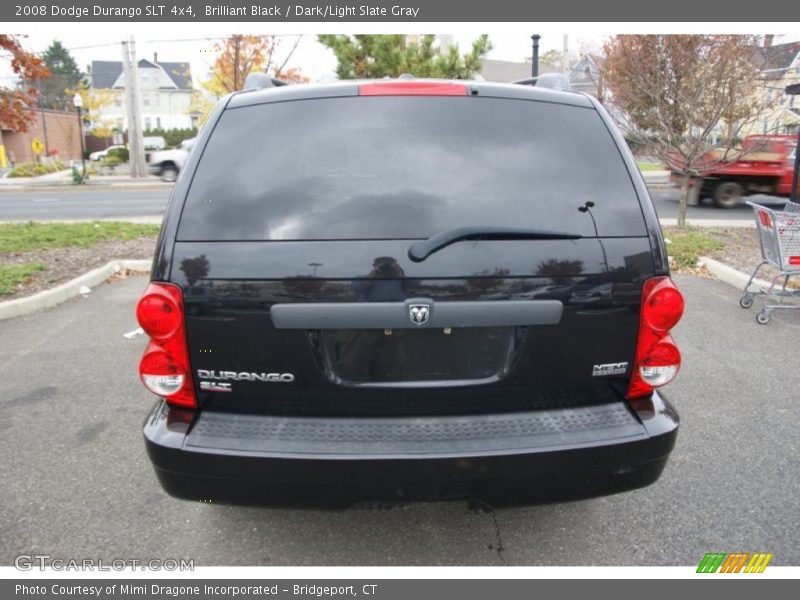 Brilliant Black / Dark/Light Slate Gray 2008 Dodge Durango SLT 4x4