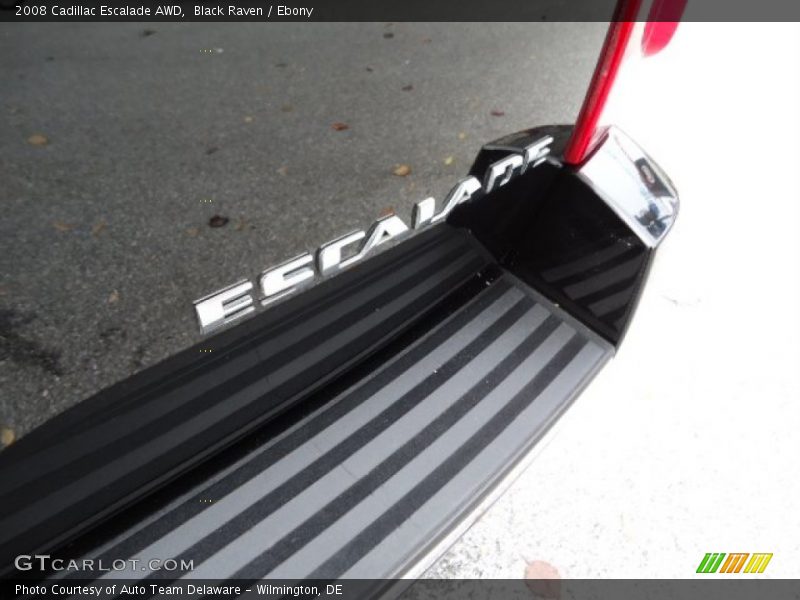 Black Raven / Ebony 2008 Cadillac Escalade AWD