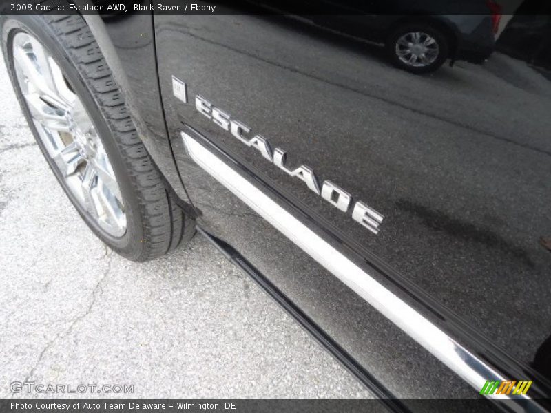 Black Raven / Ebony 2008 Cadillac Escalade AWD