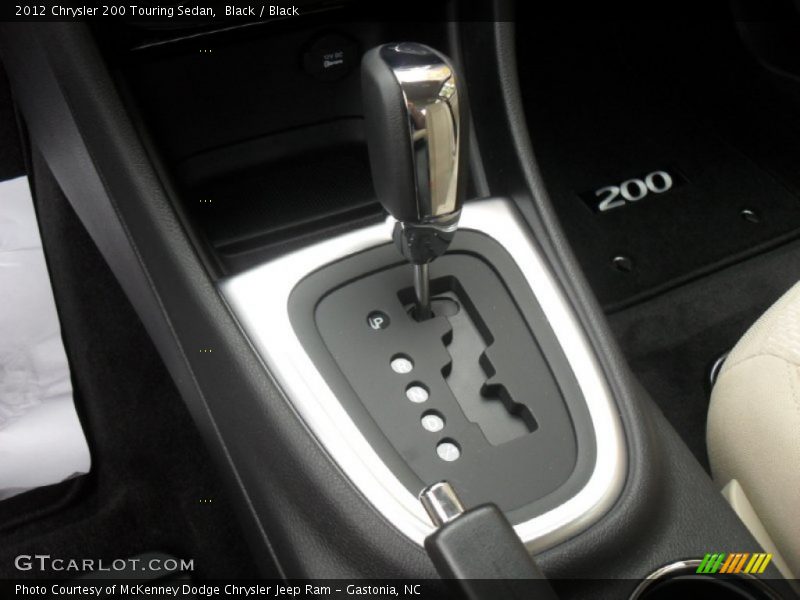 Black / Black 2012 Chrysler 200 Touring Sedan