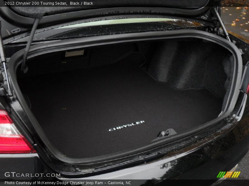 Black / Black 2012 Chrysler 200 Touring Sedan